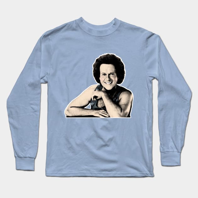 Richard Simmons Long Sleeve T-Shirt by DankFutura